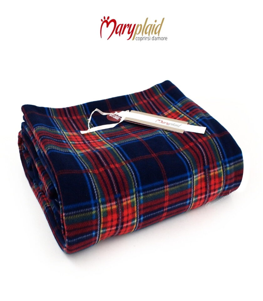 PLAID IN MORBIDO PILE MARYPLAID ARTICOLO COTTAGE